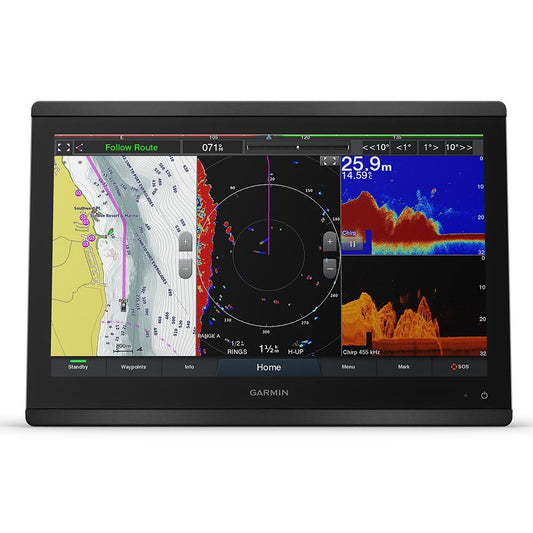 GPSMAP 8416xsv 16" Chartplotter/Sounder Combo W/Worldwide Basemap & Sonar boatyardmalaysia