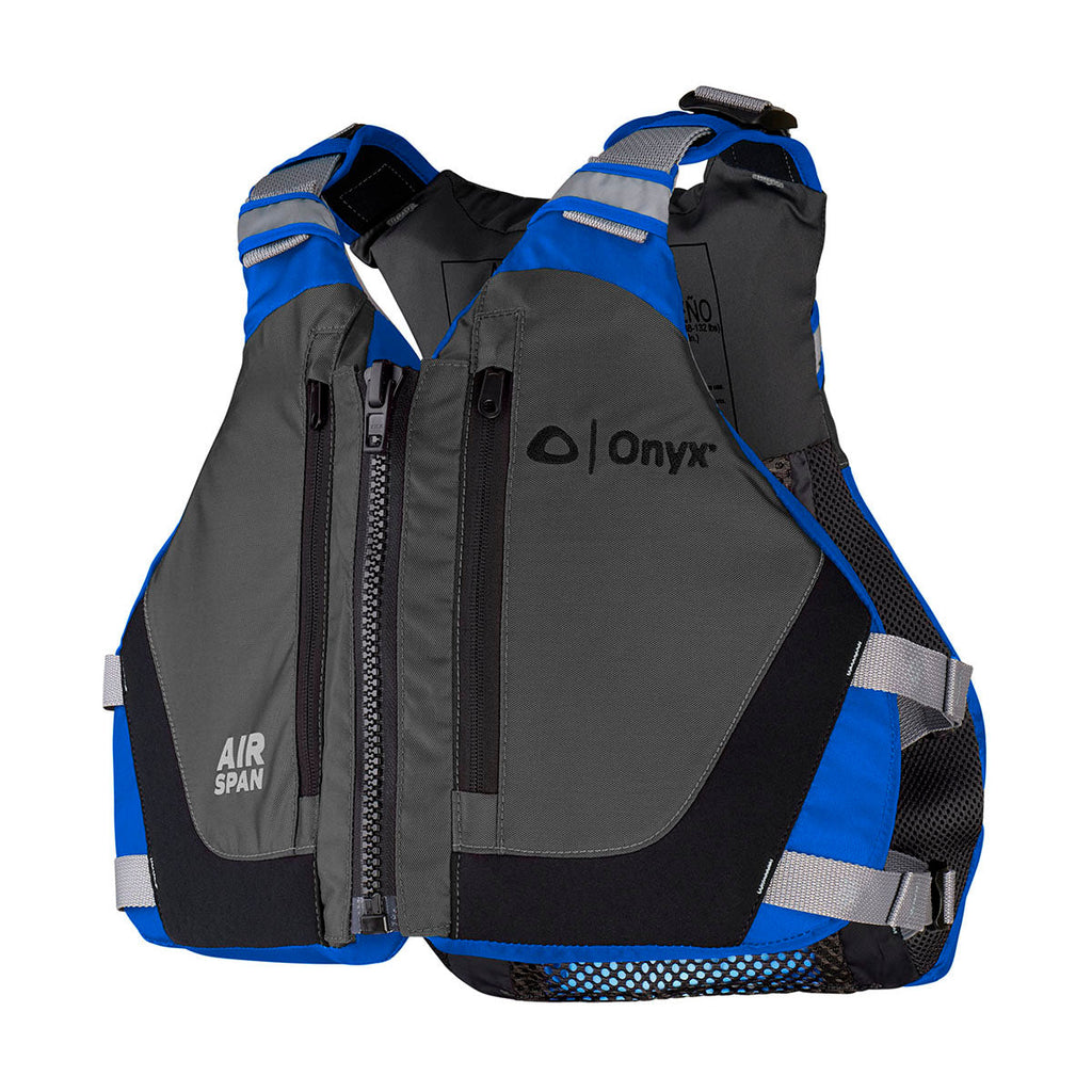 Onyx Outdoor Onyx Airspan Breeze Life Jacket - XS/Sm - Blue - Boatyard Malaysia