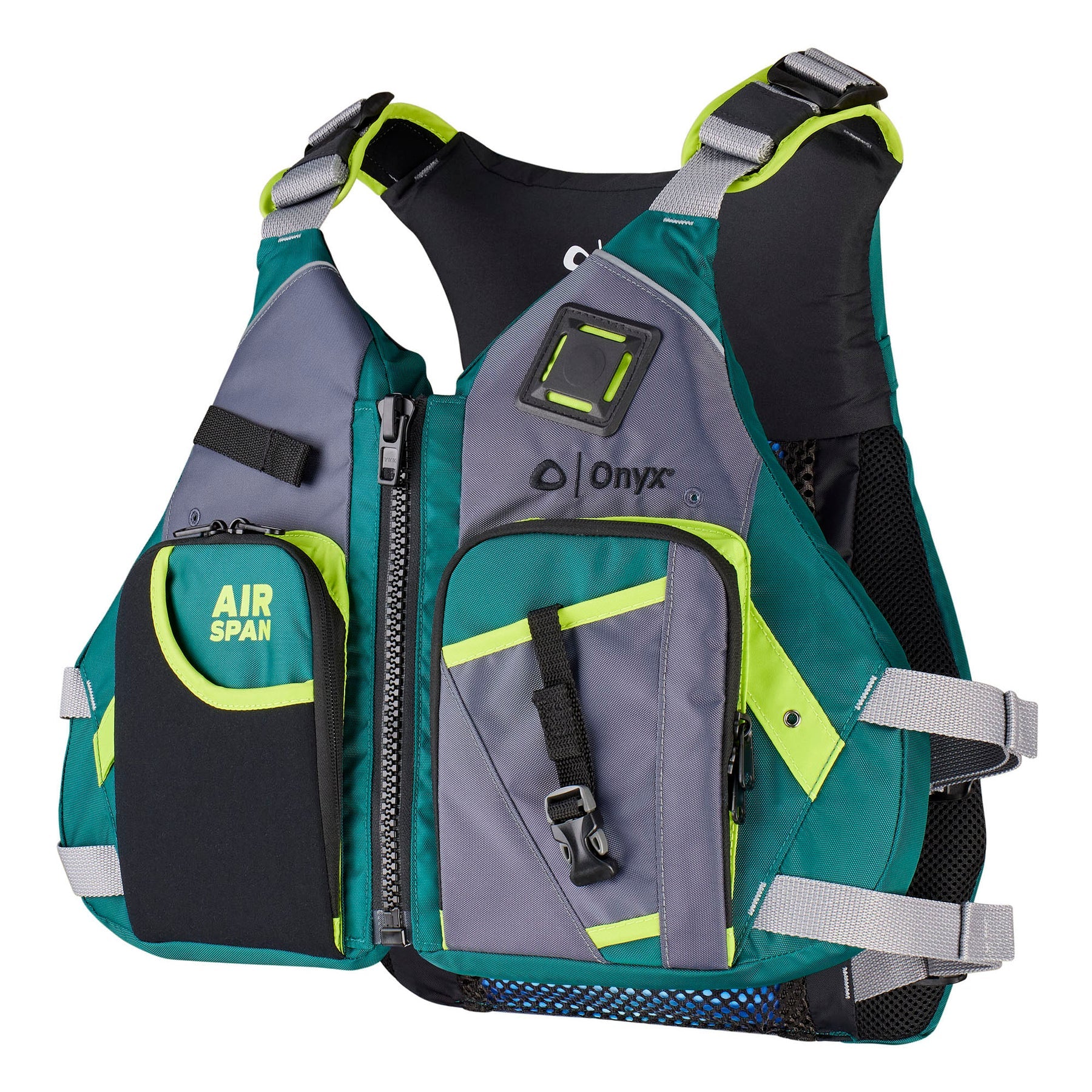 Onyx Outdoor Onyx Airspan Angler Life Jacket - XS/Sm - Green - Boatyard Malaysia
