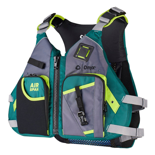 Onyx Outdoor Onyx Airspan Angler Life Jacket - XS/Sm - Green - Boatyard Malaysia