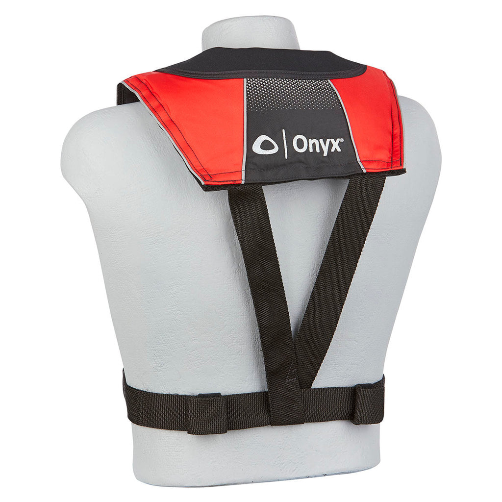 Onyx Outdoor Onyx A/M-24 All Clear Auto/Manual Pfd Red - Boatyard Malaysia