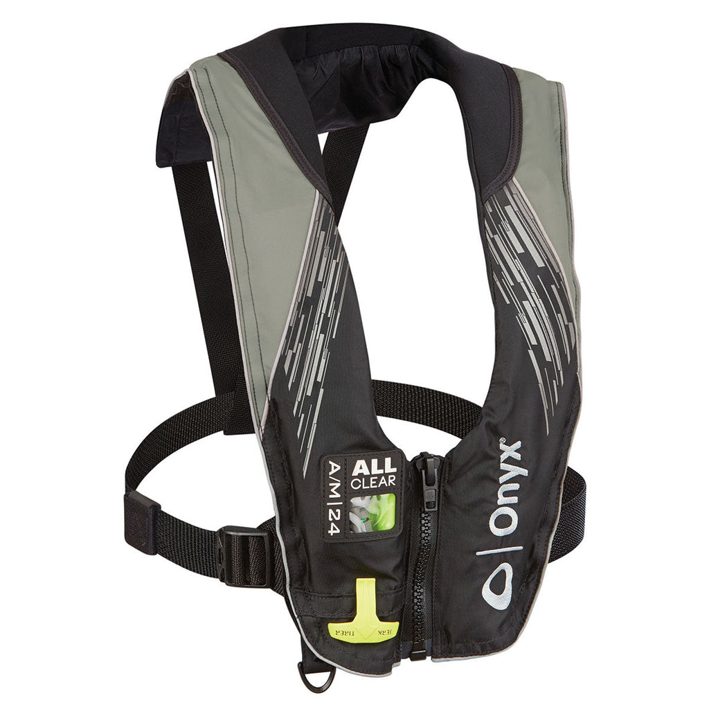 Onyx Outdoor A/M-24 All Clear Auto/Manual Inflatable Life Jacket - Boatyard Malaysia