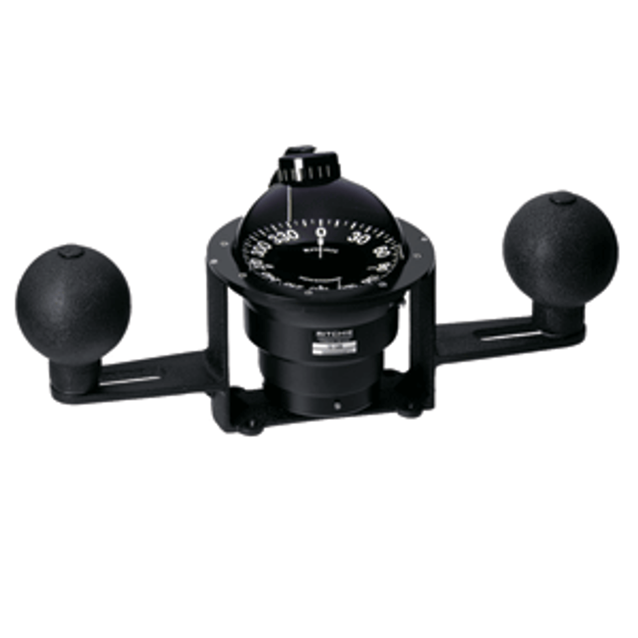 Ritchie YB-600 Globemaster Steel Boat Compass - 5 Degree Card - 12V - Black - Boatyard Malaysia