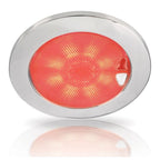 Hella Marine EuroLED 150 Recessed Surface Mount Touch Lamp - White Plastic Rim - Boatyard Malaysia