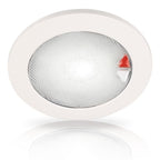Hella Marine EuroLED 150 Recessed Surface Mount Touch Lamp - White Plastic Rim - Boatyard Malaysia