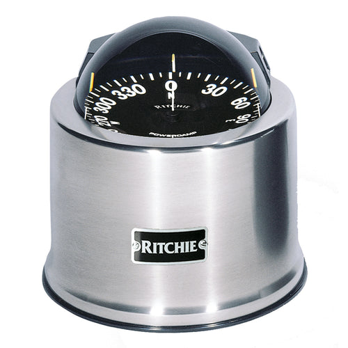 Ritchie SP-5-C GlobeMaster Compass - Stainless Steel - 12V - 5 Degree Card - Boatyard Malaysia