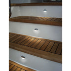 Hella Marine White LED Easy Fit Step Lamp - Boatyard Malaysia