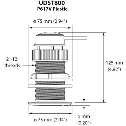 UDST800P-N2 Ultrasonic Smart Sensor N2K boatyardmalaysia