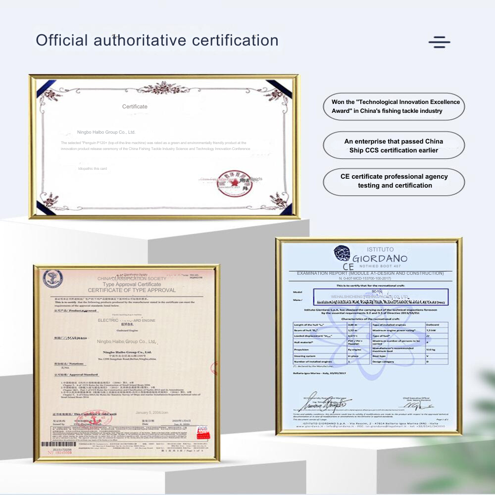 Haibo Ipenguin Series Intelligent Electric Trolling Motor P120 with GPS - Boatyard Malaysia