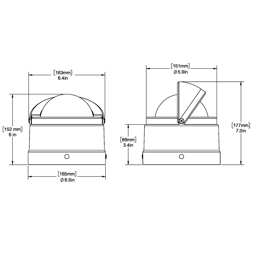 Ritchie DNW-200 Navigator Compass - White - Boatyard Malaysia