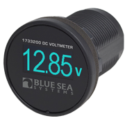 Blue Sea System 1733200 MINI OLED DC VOLTAGE METER BLUE - Boatyard Malaysia