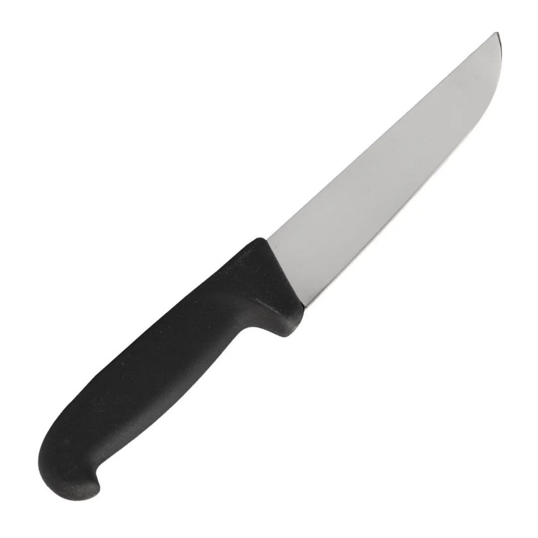 Fibrox Butcher Knife 16cm Black boatyardmalaysia