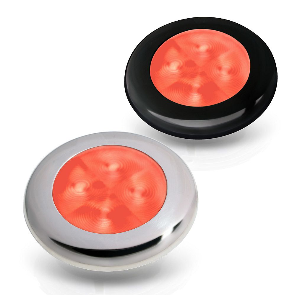 Hella Marine Red LED Round Courtesy Lamps - Boatyard Malaysia