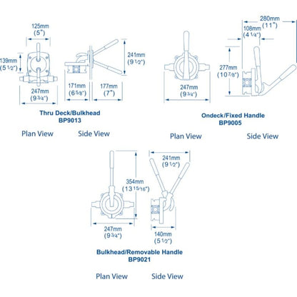 Whale Gusher Urchin Manual Bilge Pump On Deck Mount boatyardmalaysia