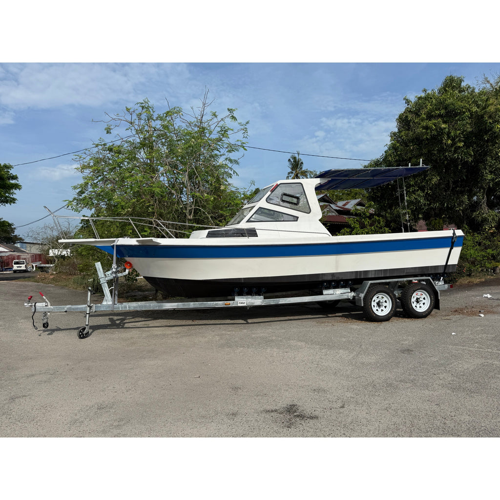 TMC Double Axle 9M Trailer - Boatyard Malaysia
