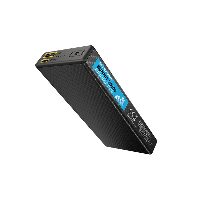 NITECORE SUMMIT 20000 LTR CARBON FIBER POWERBANK boatyardmalaysia