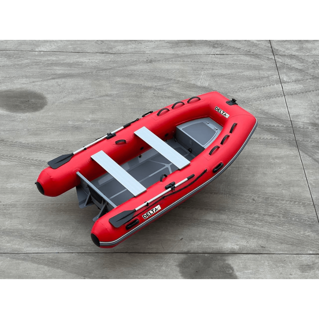 Delta AL360 Rigid Inflatable Boat - Red - Boatyard Malaysia