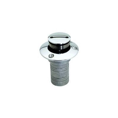 Attwood Gas Deck Fill For 1-1/2 in. Hose in Stainless Steel - Boatyard Malaysia