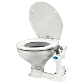 Jabsco Manual Marine Toilet - Compact Bowl