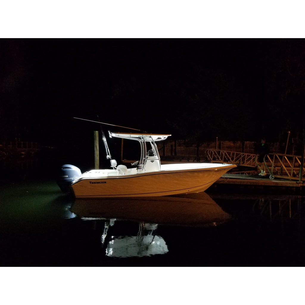 Black Oak 2" Flush Mount Spreader Scene White boatyardmalaysia