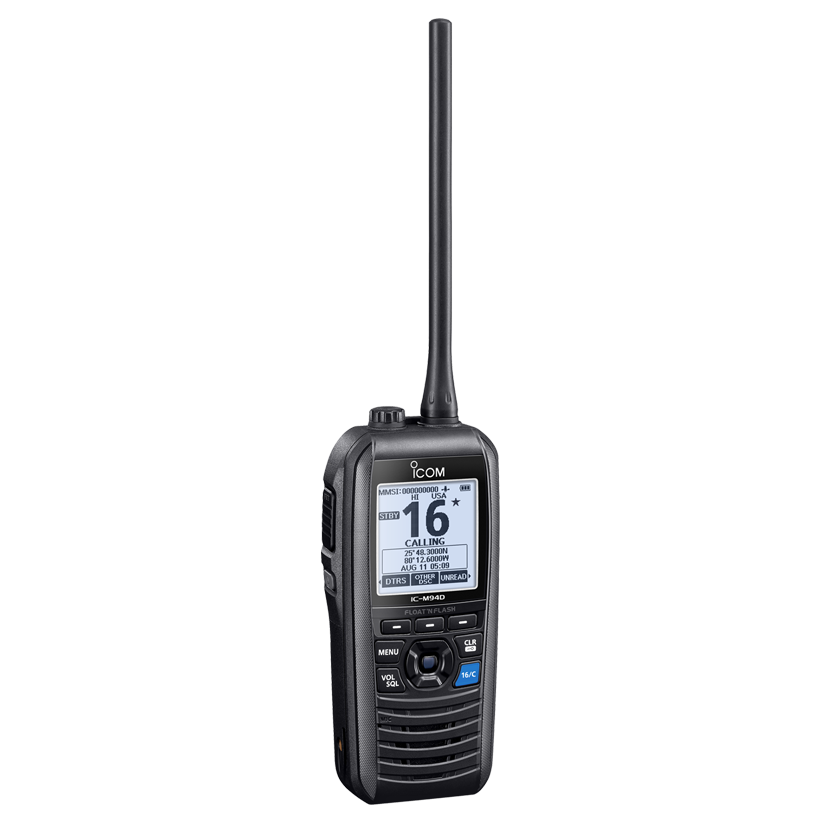 ICOM M94D HandHeld VHF With AIS & DSC boatyardmalaysia