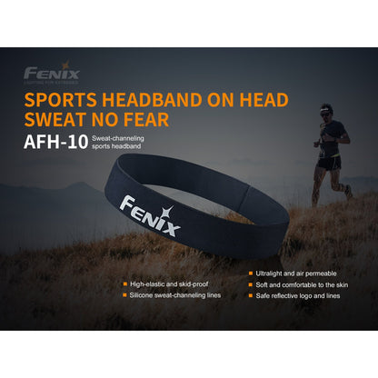 FENIX AFH-10 SPORTS HEADBAND ORANGE boatyardmalaysia