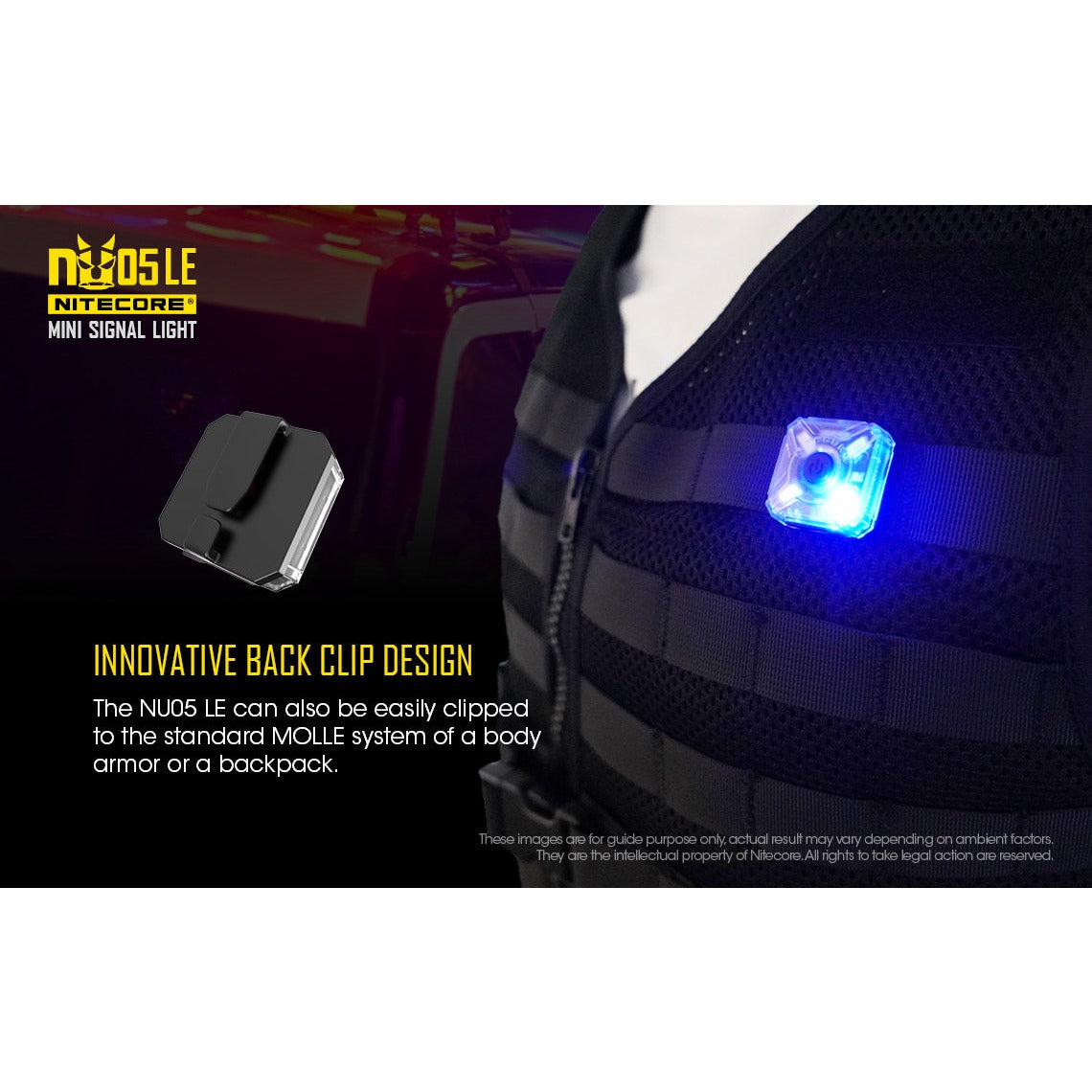 NITECORE NU05 LE SIGNAL LIGHT boatyardmalaysia