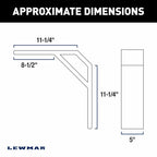 Pontoon Mounting Bracket For Axis And Vector
