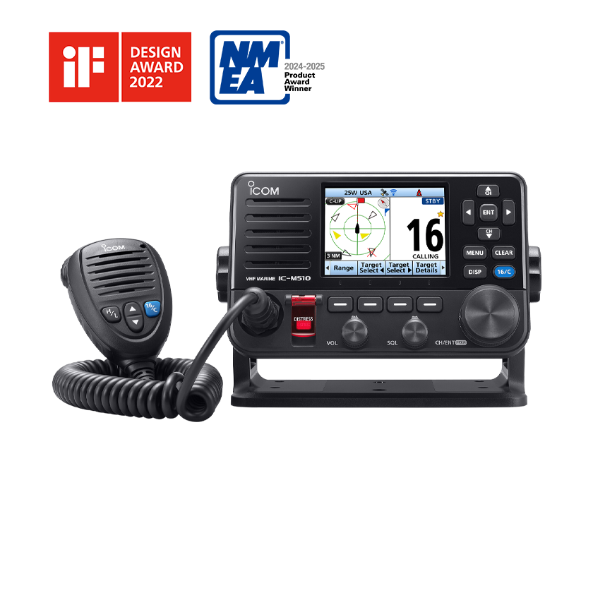 ICOM M510 Evo VHF With NMEA 2000 boatyardmalaysia