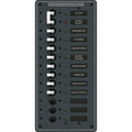 Blue Sea System 8585 BREAKER PANEL 230VAC13 POS - Boatyard Malaysia