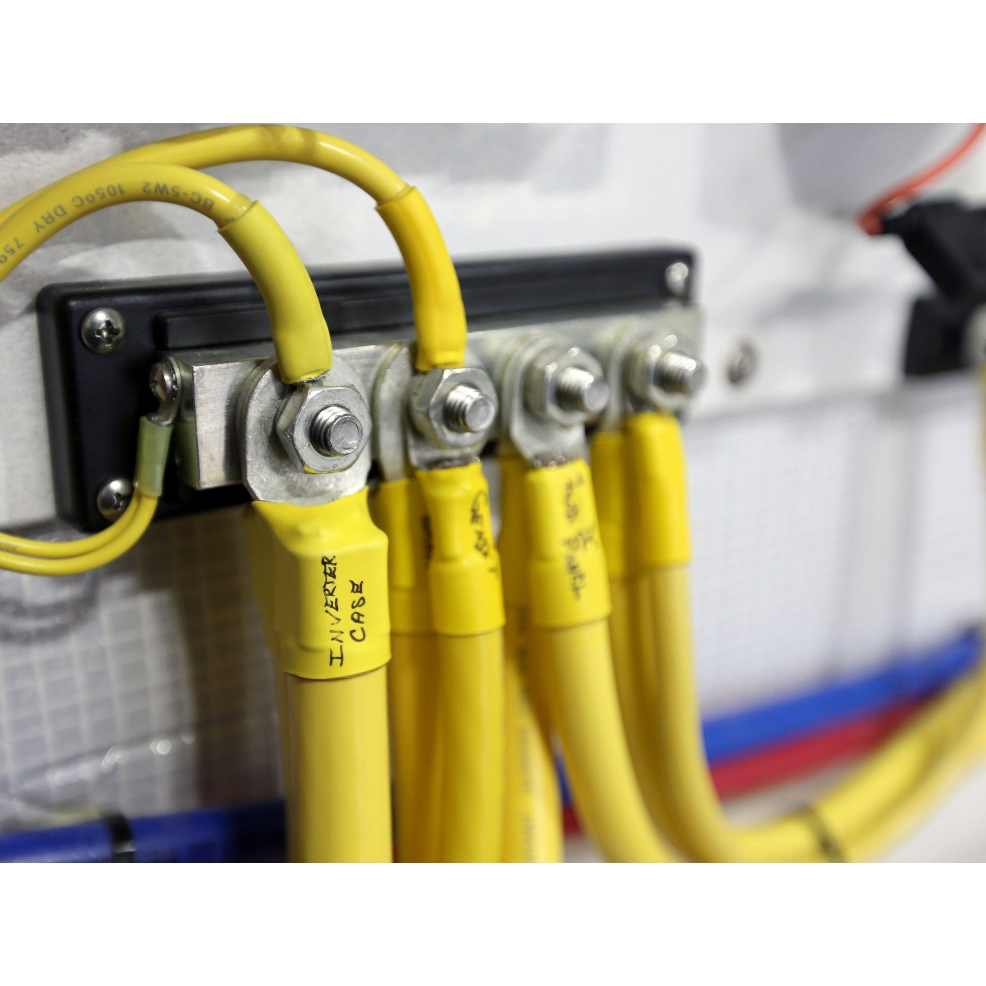 Blue Sea System 2104 POWERBAR 4 X 3/8-16 STUD TERM - Boatyard Malaysia