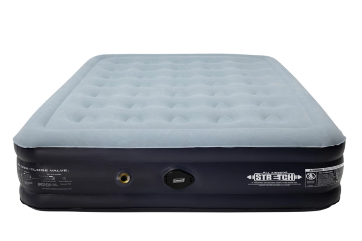 SupportRest™ Double-High Airbed with Built-In Rechargeable Pump – Queen