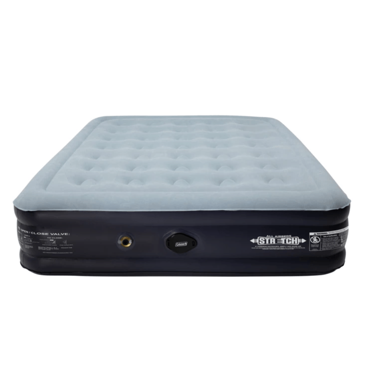 SupportRest Double-High Airbed with Built-In Rechargeable Pump Queen boatyardmalaysia