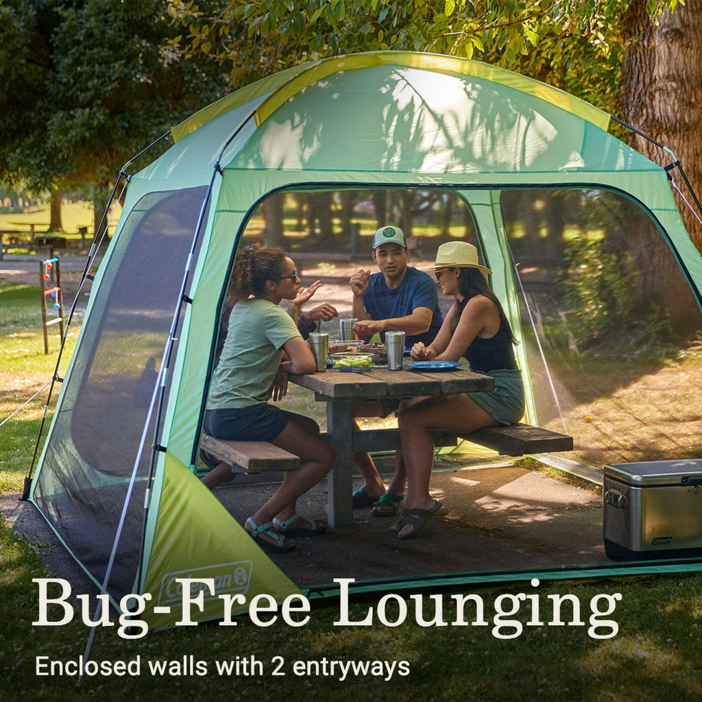 Coleman Skyshade 10 x 10 Screen Dome Canopy - Moss - Boatyard Malaysia