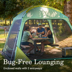 Coleman Skyshade 10 x 10 Screen Dome Canopy - Moss - Boatyard Malaysia