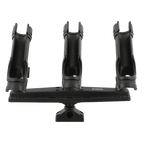 Scotty 256 Triple Rod Holder W/ 3 Rod Holders Post Bracket Mount - Boatyard Malaysia
