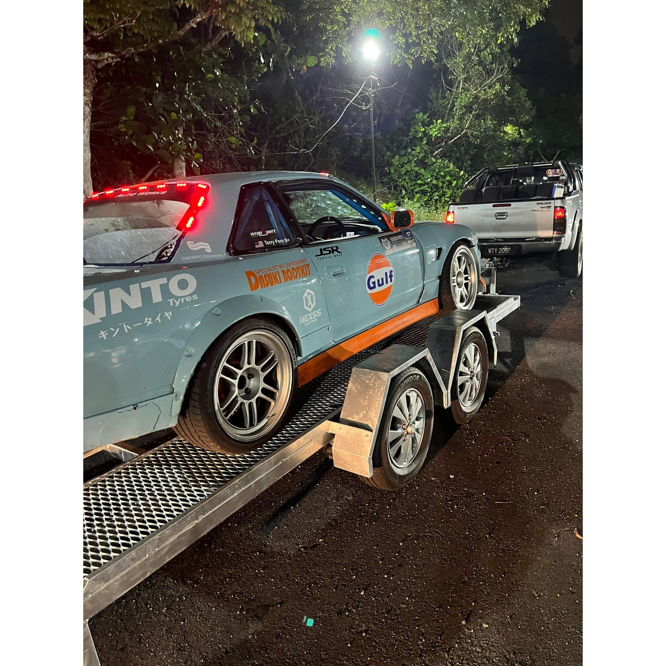 TMC Tilt Floor Trailer 2.0 version - Boatyard Malaysia