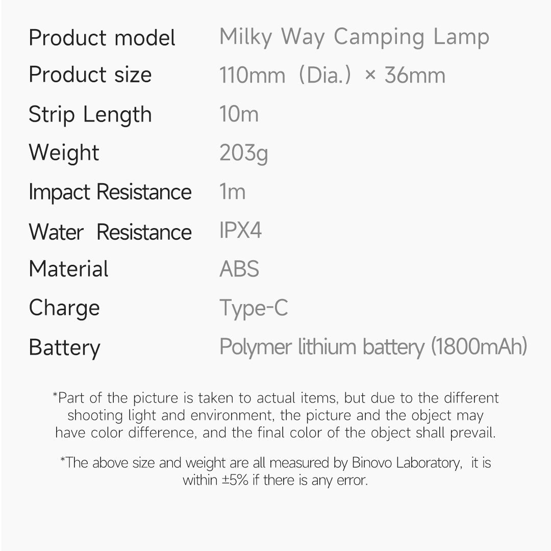 NexTool Milky Way Camping Lamp boatyardmalaysia