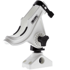 Scotty 280-WH Baitcaster/Spinning Rod Holder White W/ 241 Mount - Boatyard Malaysia