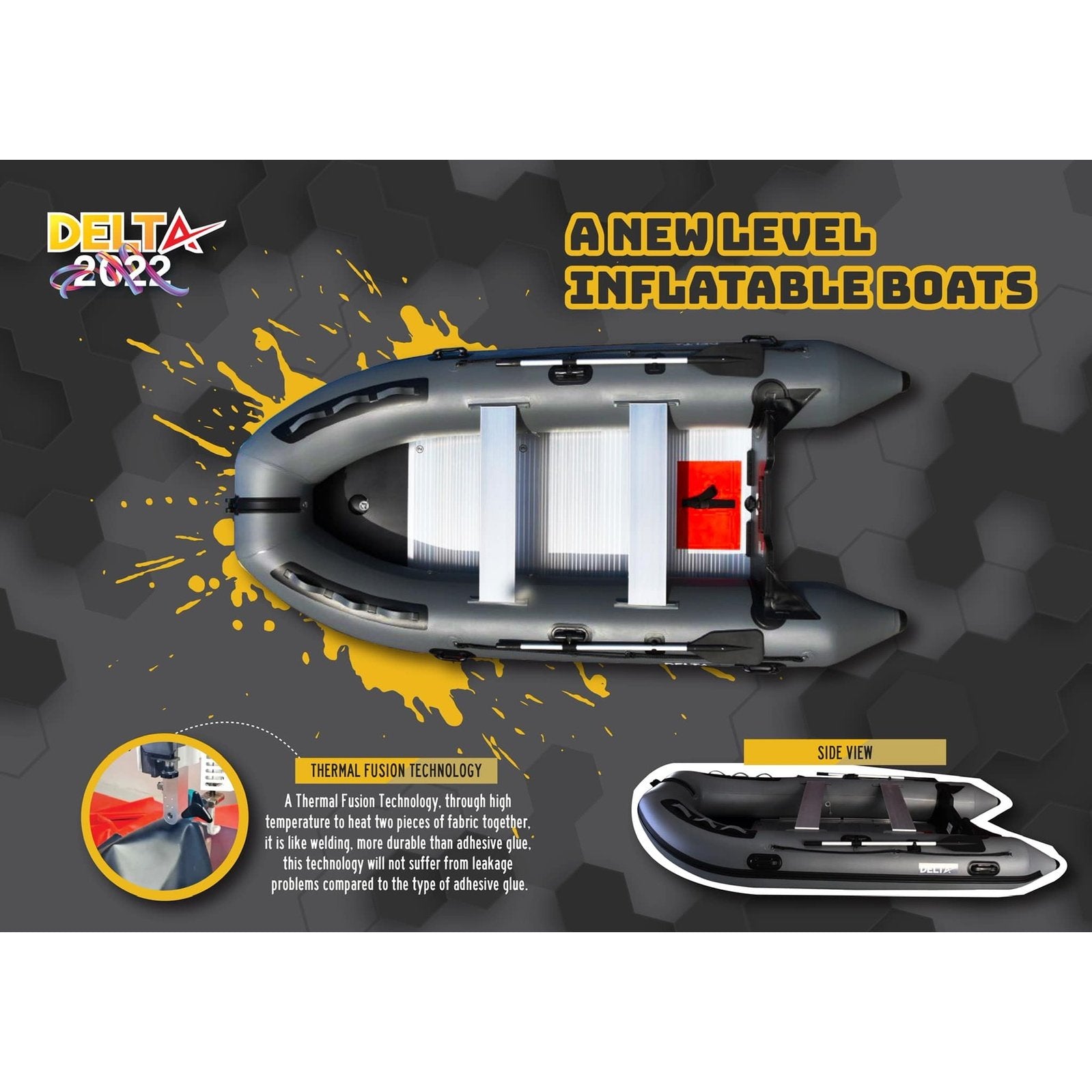 Delta Inflatable Boat - Boatyard Malaysia