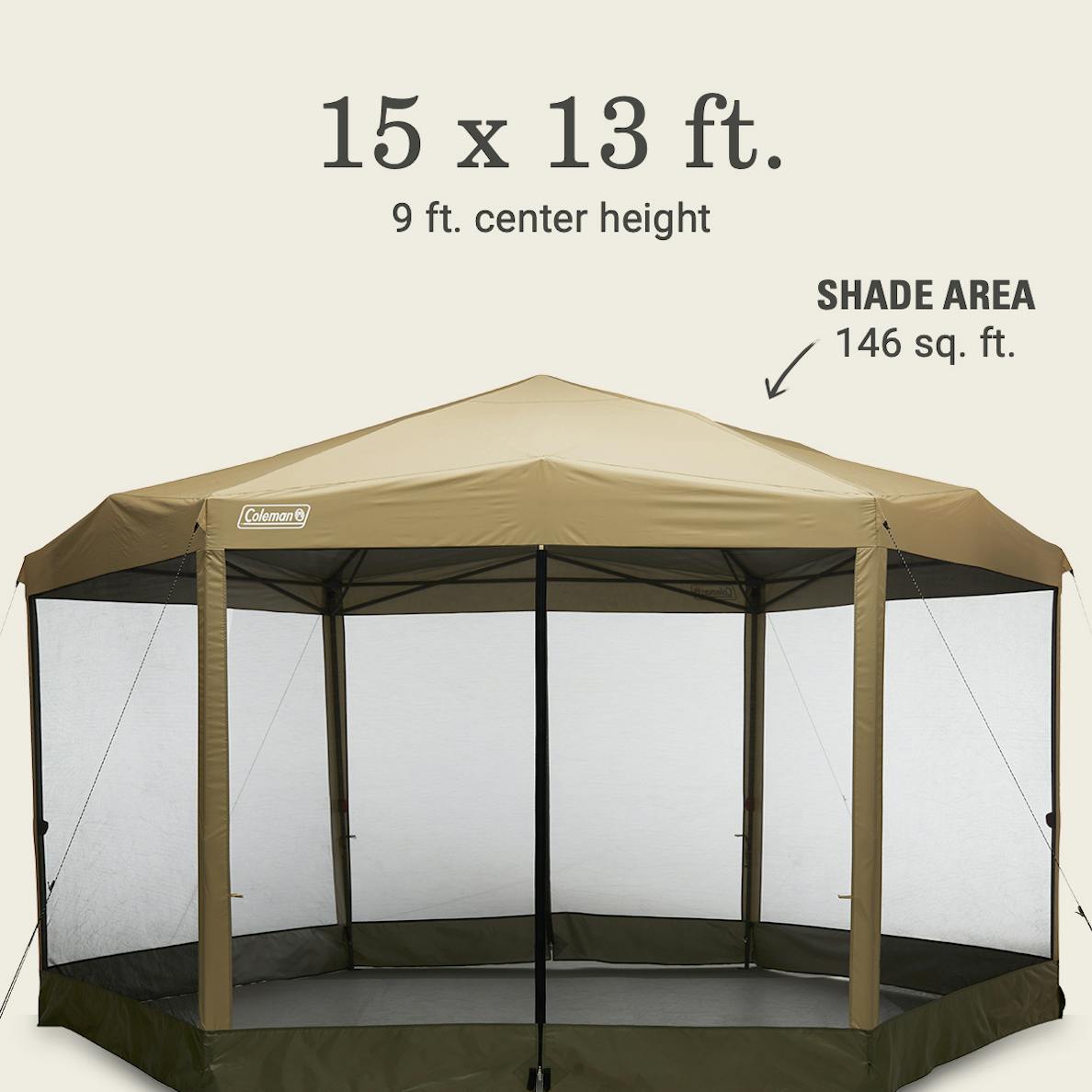 Back Home™ 15 x 13 Screen Canopy Tent boatyardmalaysia