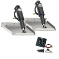 Lenco Marine 12"X18" Edgemount Kit W/ Tactile Switch - Boatyard Malaysia