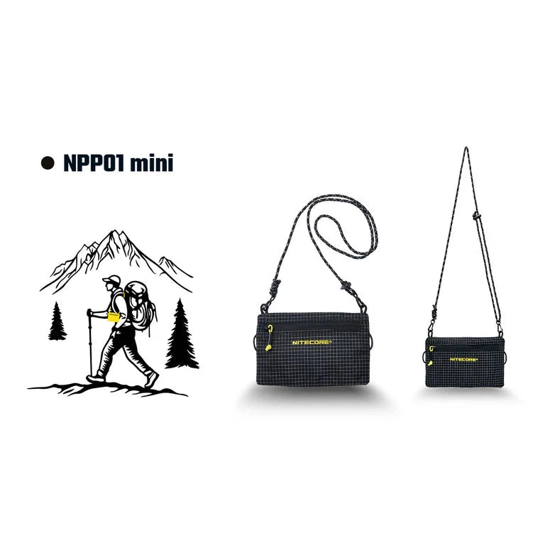 NITECORE NPP01 MINI SACOCHE BAG BLACK NPP01-SMALL boatyardmalaysia