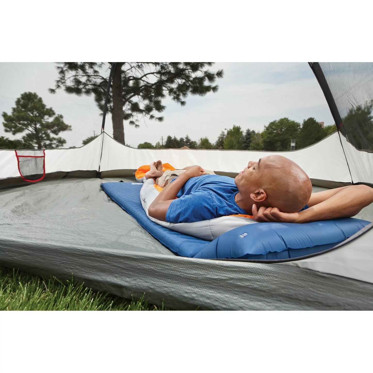 Self-Inflating Sleeping Pad with Pillow