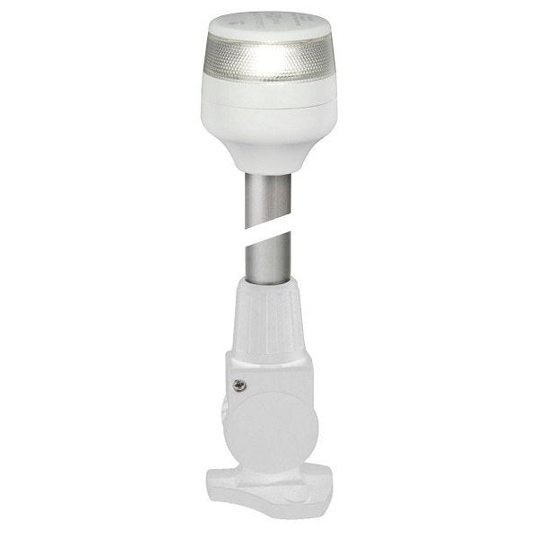 Hella Marine 2 NM NaviLED 360 All Round White Fold Down Pole Navigation Lamp - Boatyard Malaysia