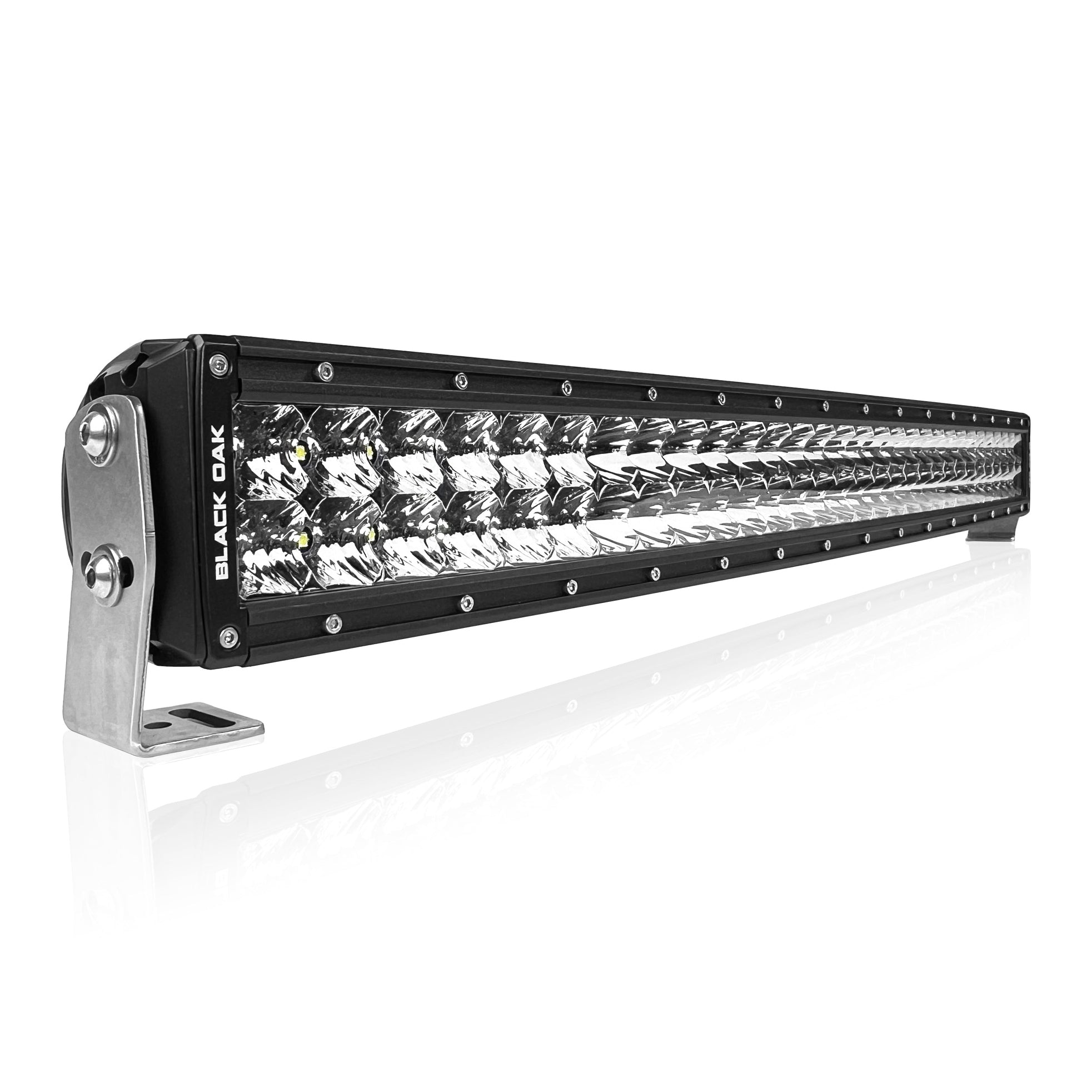 Black Oak Led Black Oak 30" Curved Double Row 5W Combo Black - Boatyard Malaysia
