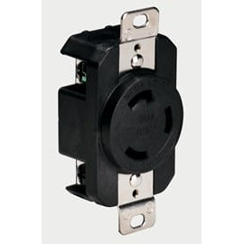 305CRRB 125v 30 Amp Locking Receptacle Black boatyardmalaysia