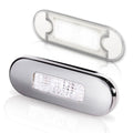 Hella Marine LED Surface Mount Oblong Courtesy Lamp - Boatyard Malaysia