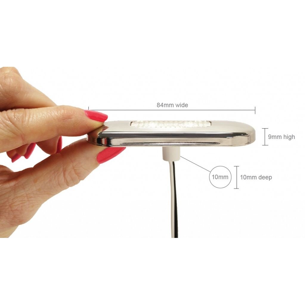 Hella Marine LED Surface Mount Oblong Courtesy Lamp - Boatyard Malaysia