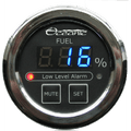 Oceanic System Panel Gauge Fuel Level 2" Black Face - Boatyard Malaysia